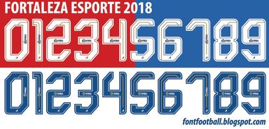 Font Vector Fortaleza 2018 kit