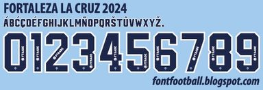 Font Vector Fortaleza La Cruz 2024 kit