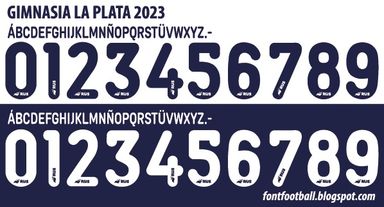 Font Vector Gimnasia La Plata 2023 kit