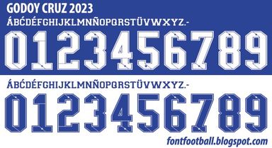 Font Vector Godoy Cruz 2023 kit