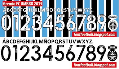 Font Vector Gremio FC 2015 kit