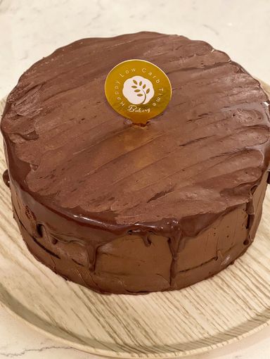 (New!) Keto Chocolate Fudge Cake