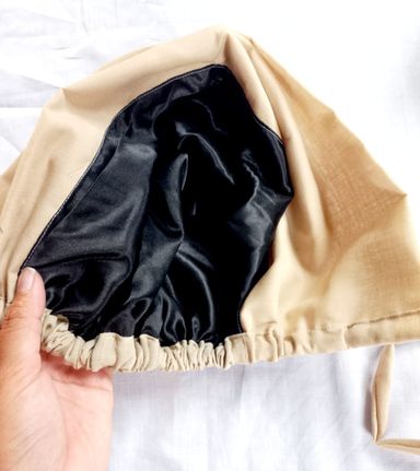 ✨ Satin-Lined Full Coverage Hijab Undercap