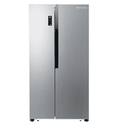 Hisense 529L Side-by-Side Refrigerator (Silver)  