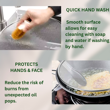 33CM FRYING OIL SPLASH COVER