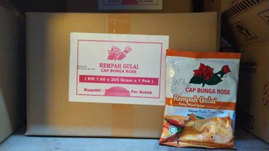 Rempah Gulai Bunga Rose 205gx50