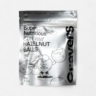 Cravers Coconut Hazelnut Balls 60g