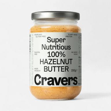 Cravers Hazelnut Butter 250g