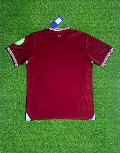 West Ham 2025/26 Home Shirt (Claret / White / Sky blue)