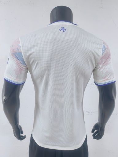 Aston Villa 2025/26 Third Shirt (Off-white / Purple / Sky blue)