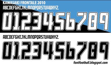 Font Vector Kawasaki Frontale 2010 kit