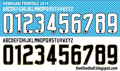 Font Vector Kawasaki Frontale 2014 kit