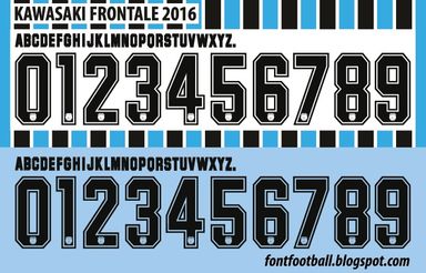 Font Vector Kawasaki Frontale 2016 kit