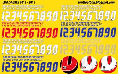Font Vector Liga Sagres Porto Benfica 2012 2013 2014 2015 kit