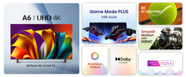 Hisense 50" 4K UHD Smart TV  