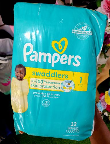 Pampers swaddlers size 1