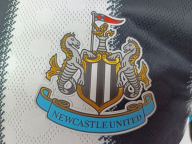 Newcastle United 2025/26 Home Shirt (White / Black / Sky blue)
