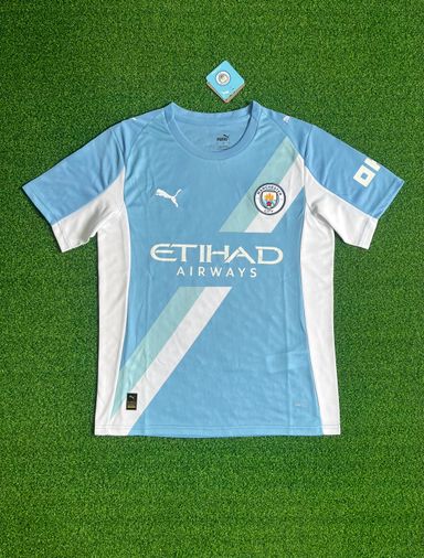 Manchester City 2025/26 Home Shirt (Sky blue / White)