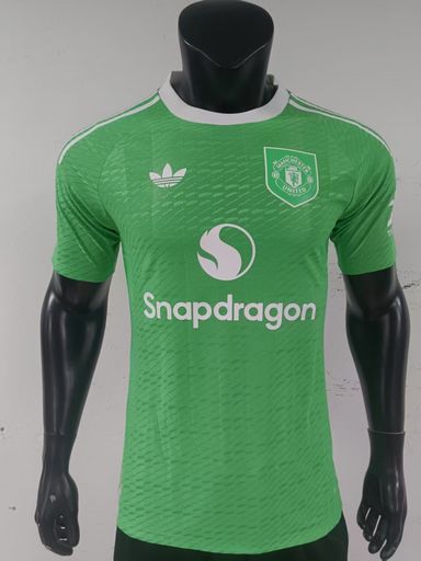 Manchester United 2025/26 Goalkeeper Shirt 3 (Green / White)