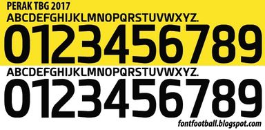 Font Vector Perak TBG 2017 kit