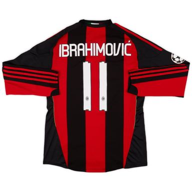 Ac Milan 2010/11 Home Shirt (Red/black)