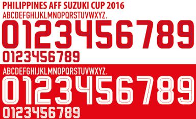 Font Vector Philippines AFF Suzuki 2016 kit