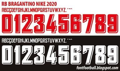 Font Vector RB Bragantino 2020 kit