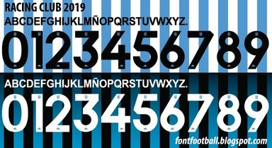 Font Vector Racing Club 2019 Shirt