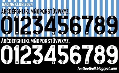 Font Vector Racing Club 2024 kit