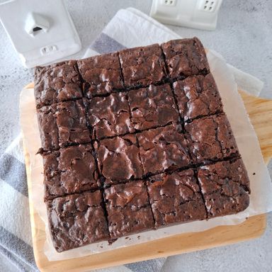 Plain Brownies "Kosong"