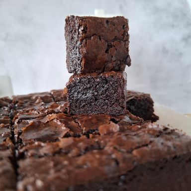 Plain Brownies "Kosong"