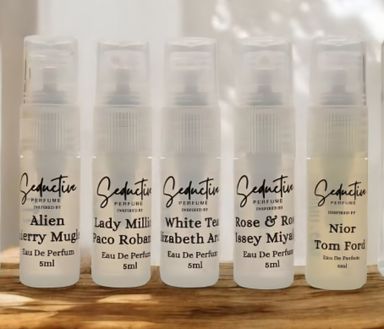 5 x 5ml Tester Perfume (R20 each) 