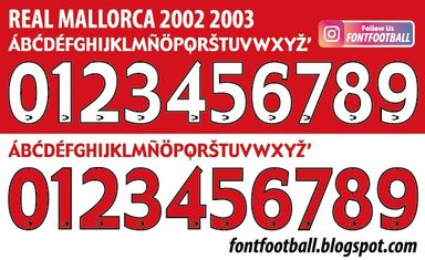 Font Vector Real Mallorca 2002 2003 kit