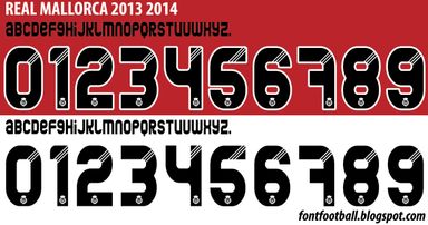 Font Vector Real Mallorca 2013 2014 kit