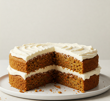 Earth's Garden Carrot Cake