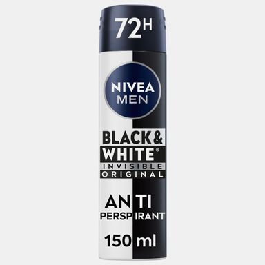 Nivea Men Black & White Spray Deodorant 72H