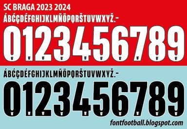 Font Vector SC Braga 2023 2024 kit