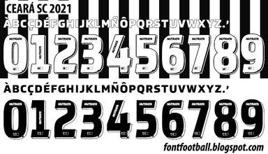 Font Vector SC Ceará 2021 kit