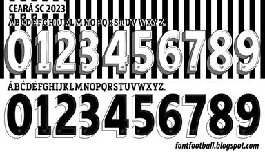 Font Vector SC Ceará 2023 kit