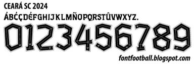Font Vector SC Ceará 2024 Shirt