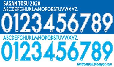 Font Vector Sagan Tosu 2020 kit