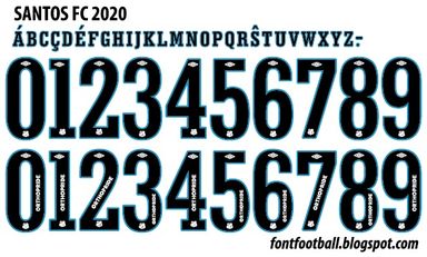 Font Vector Santos FC 2020 kit