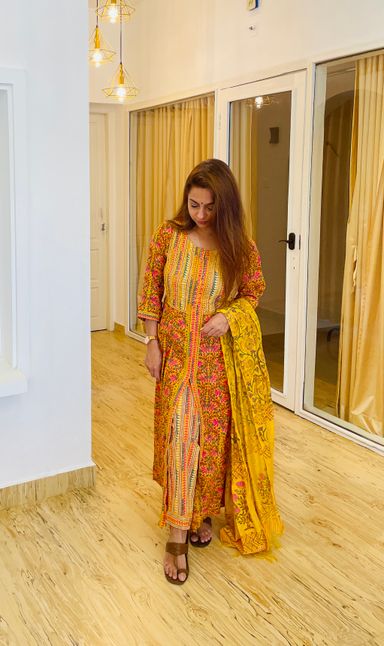 Mustard Cotton Set