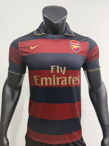 Arsenal 2007/08 Third Shirt (Navy / Claret)