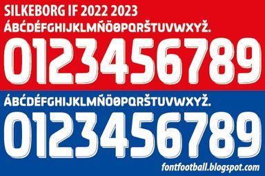 Font Vector Silkeborg IF 2022 2023 kit