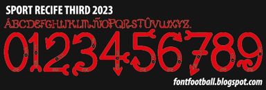 Font Vector Sport Recife Third 2023 kit