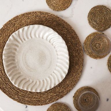 Dessous de verre rond et carré en bois de noyer massif, tapis de tasse en bois de hêtre vierge, Durable, résistant à la chaleur, pour thé et café, napperons, 6 pièces/ensemble