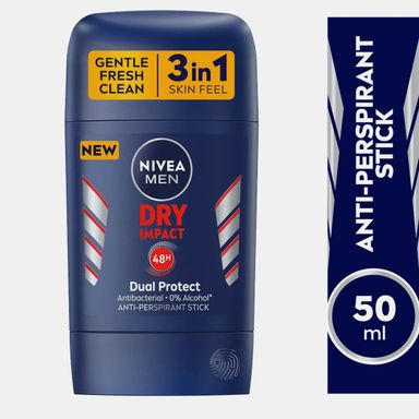 Nivea Men Dry Impact Antiperspirant For Men Stick,