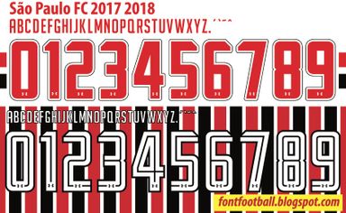Font Vector São Paulo FC 2017 2018 kit