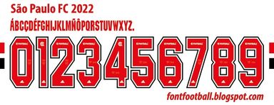 Font Vector São Paulo FC 2022 kit